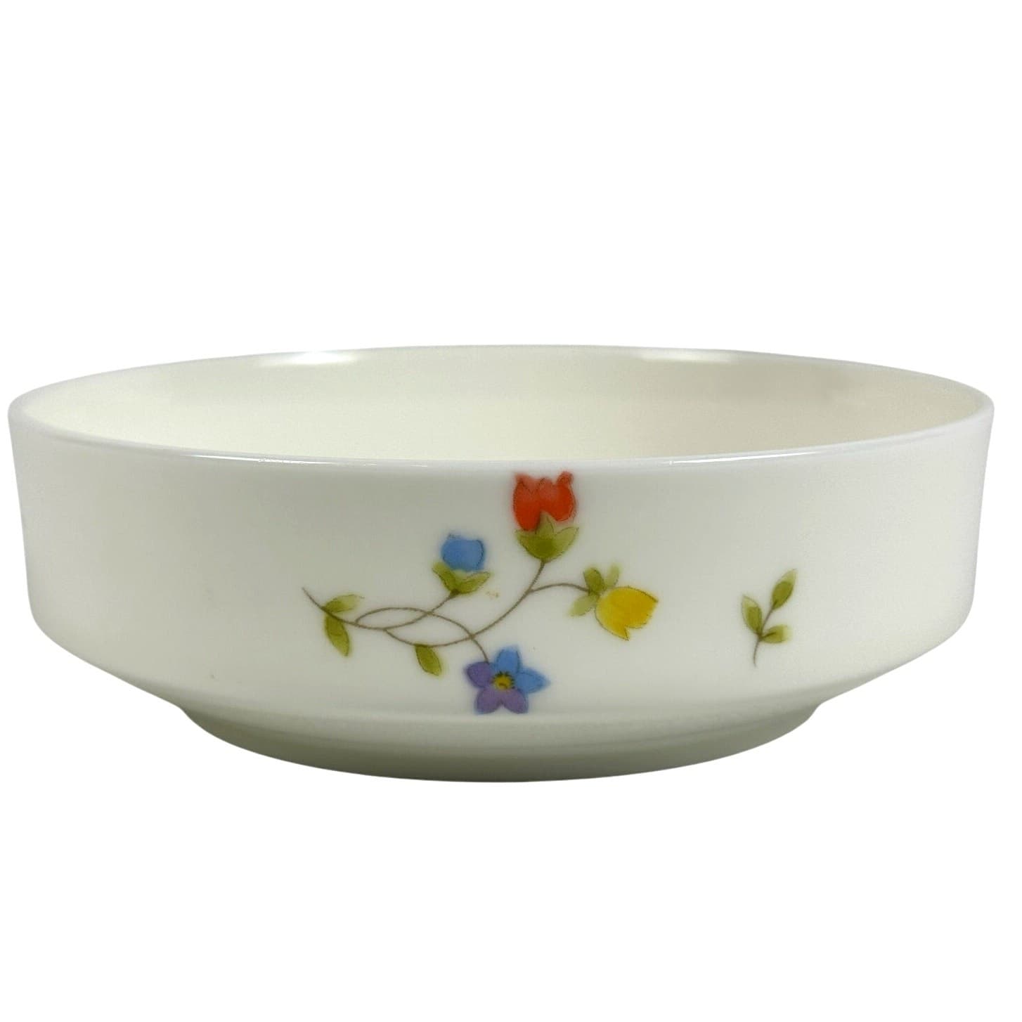 Mikasa Bone China Japan 1974-1996 Retired 'Just Flowers' 4 7/8" Fruit Bowl - Thumbnail 2