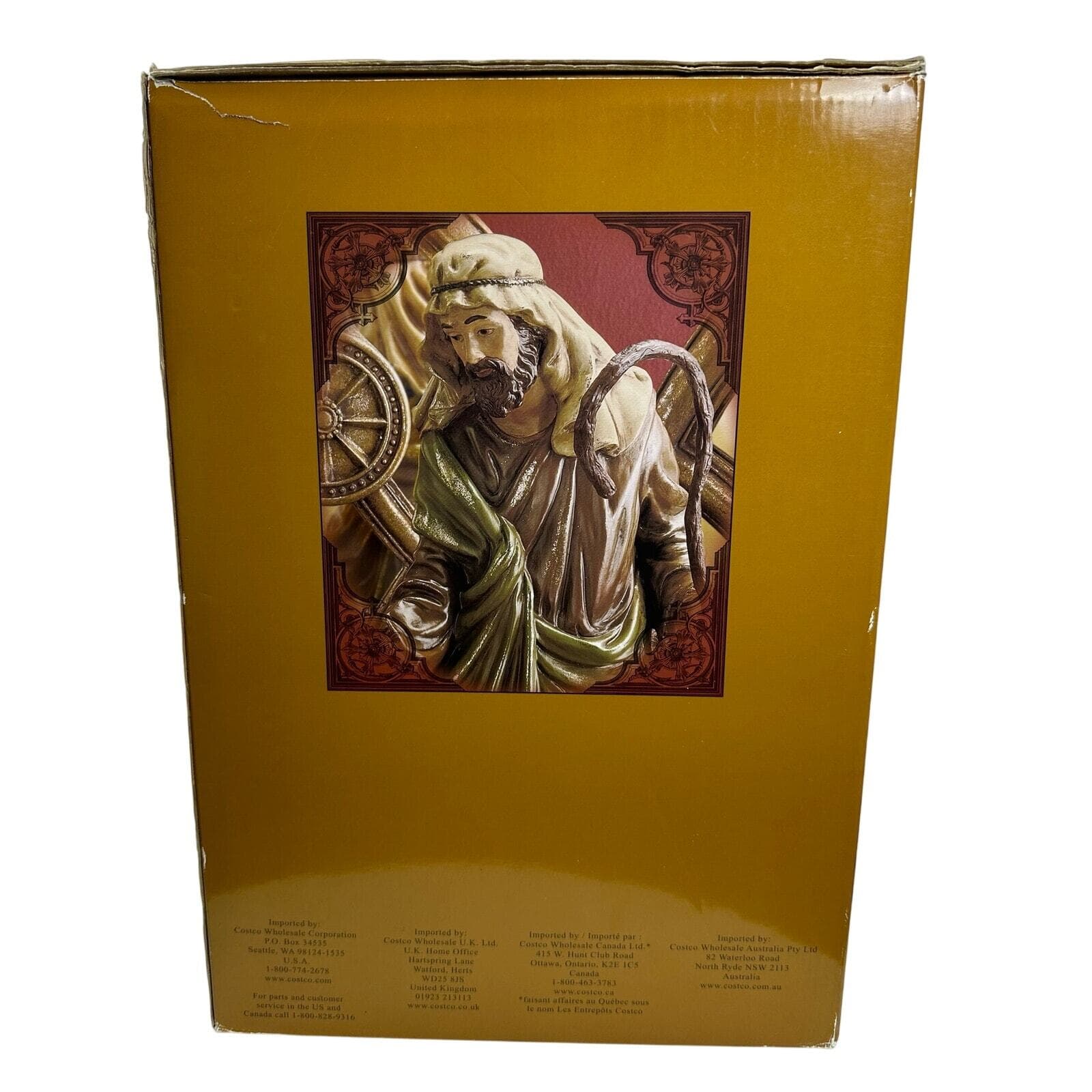 Holy Family Nativity Set Folding Mirror Screen Costco Art #529529 - Thumbnail 4