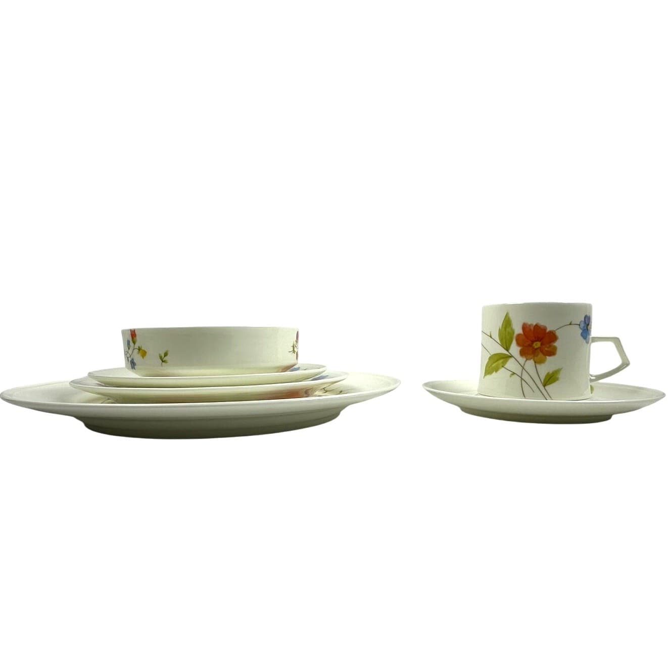 Mikasa Bone China Japan 1974-1996 Retired 'Just Flowers' 6-PC Place Setting - Thumbnail 12