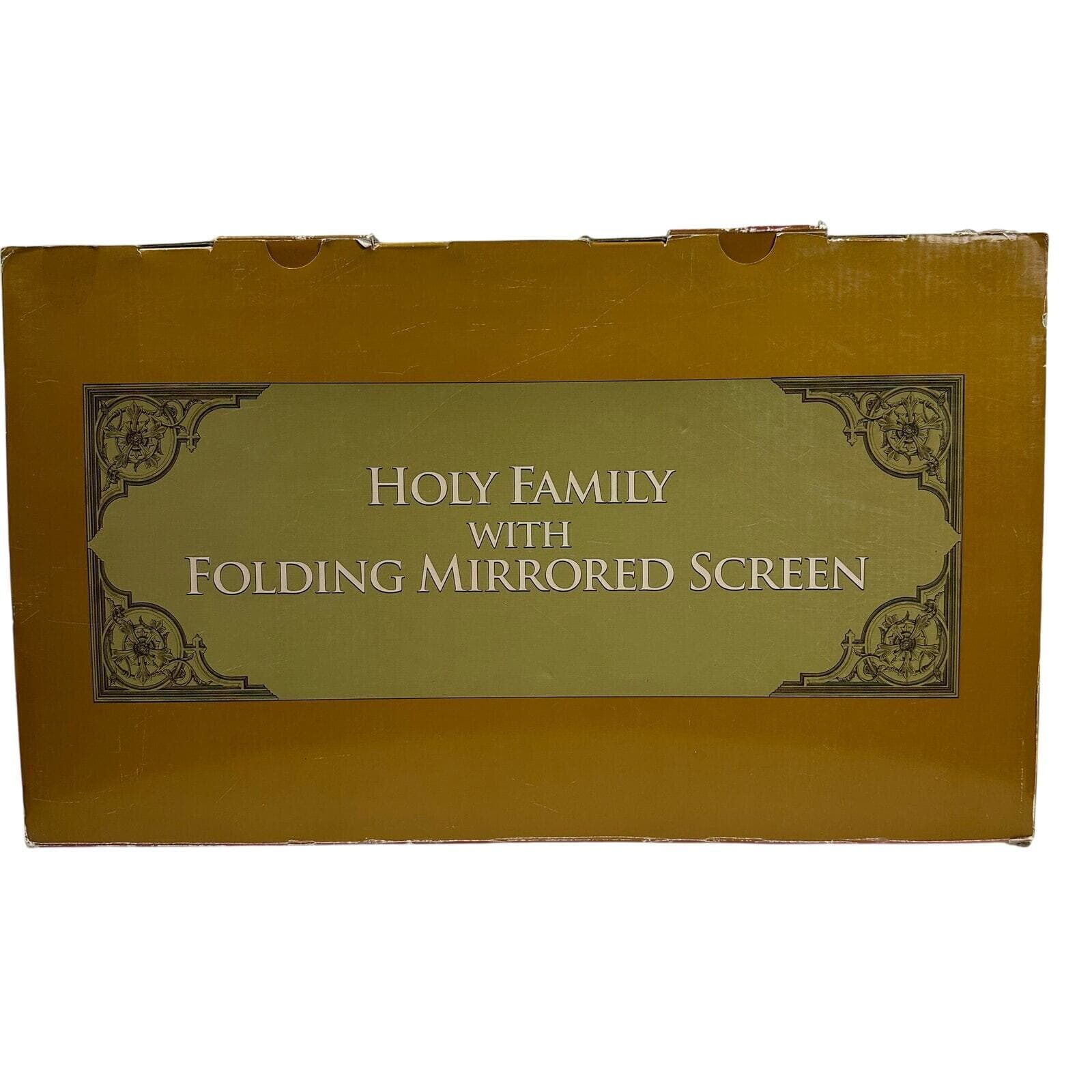 Holy Family Nativity Set Folding Mirror Screen Costco Art #529529 - Thumbnail 3