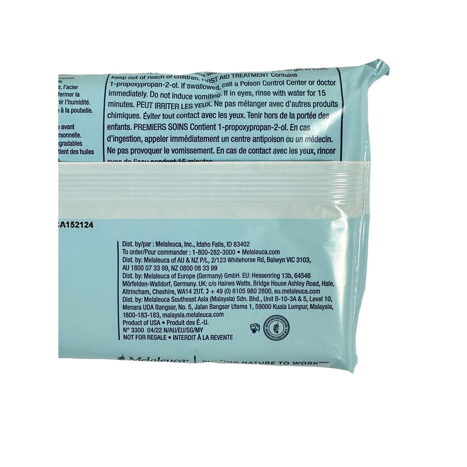 Melaleuca EcoSense Clear Power Glass Cleaner Wipes- Pack of 36 Wipes-New! - Thumbnail 7