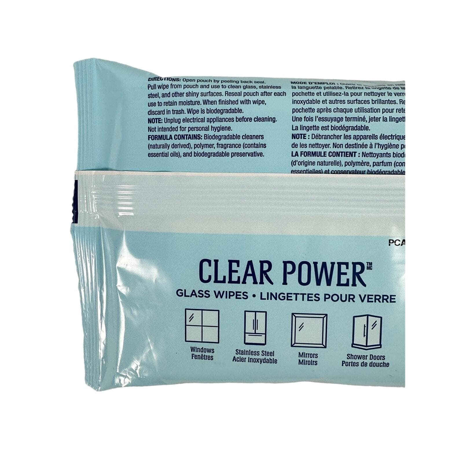 Melaleuca EcoSense Clear Power Glass Cleaner Wipes- Pack of 36 Wipes-New! - Thumbnail 6