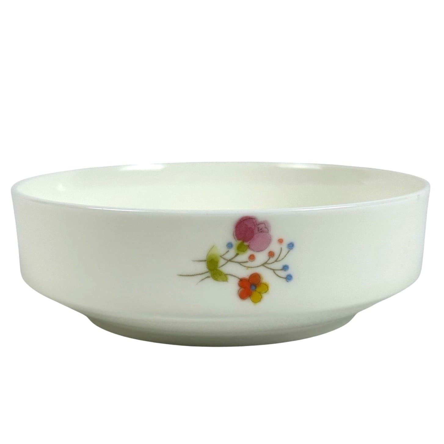 Mikasa Bone China Japan 1974-1996 Retired 'Just Flowers' 4 7/8" Fruit Bowl - Thumbnail 3