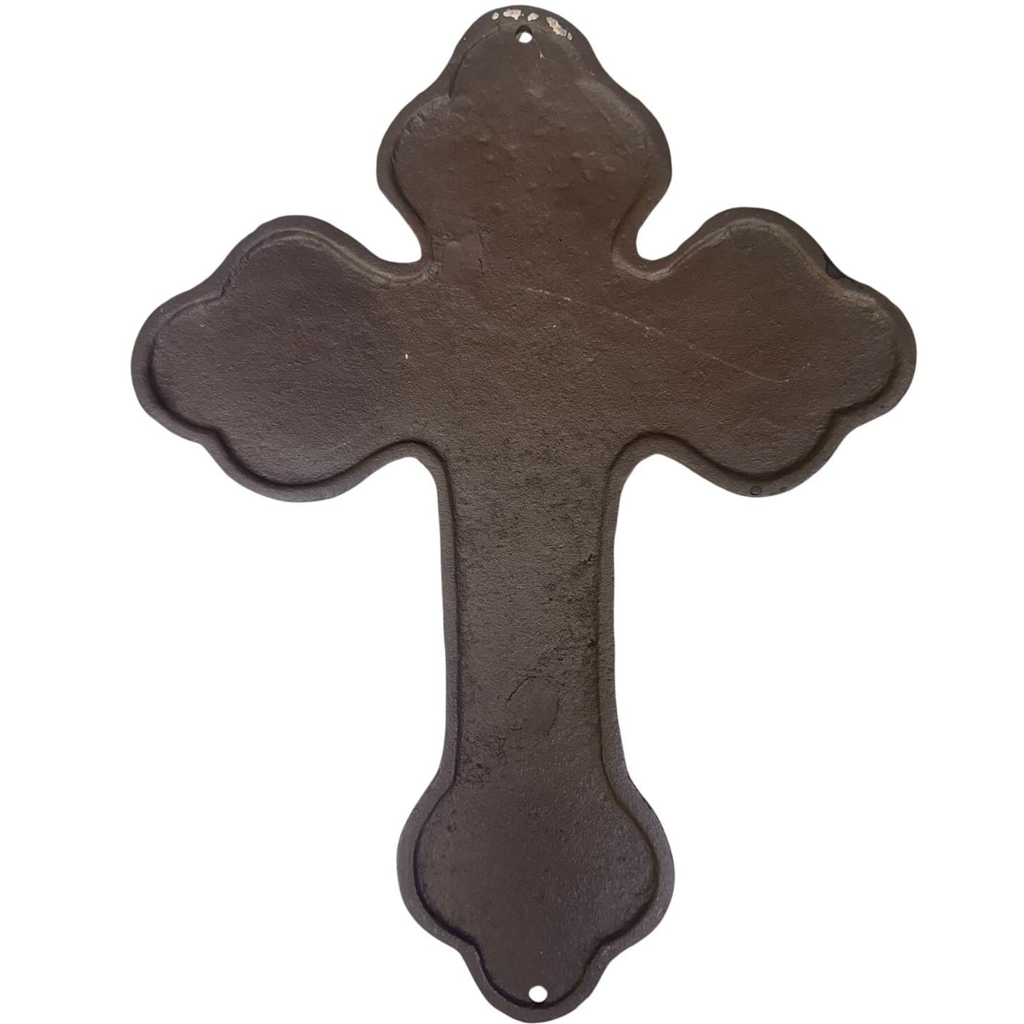 Metal 11-3/4" Painted Metal Cross Beautiful - Thumbnail 2