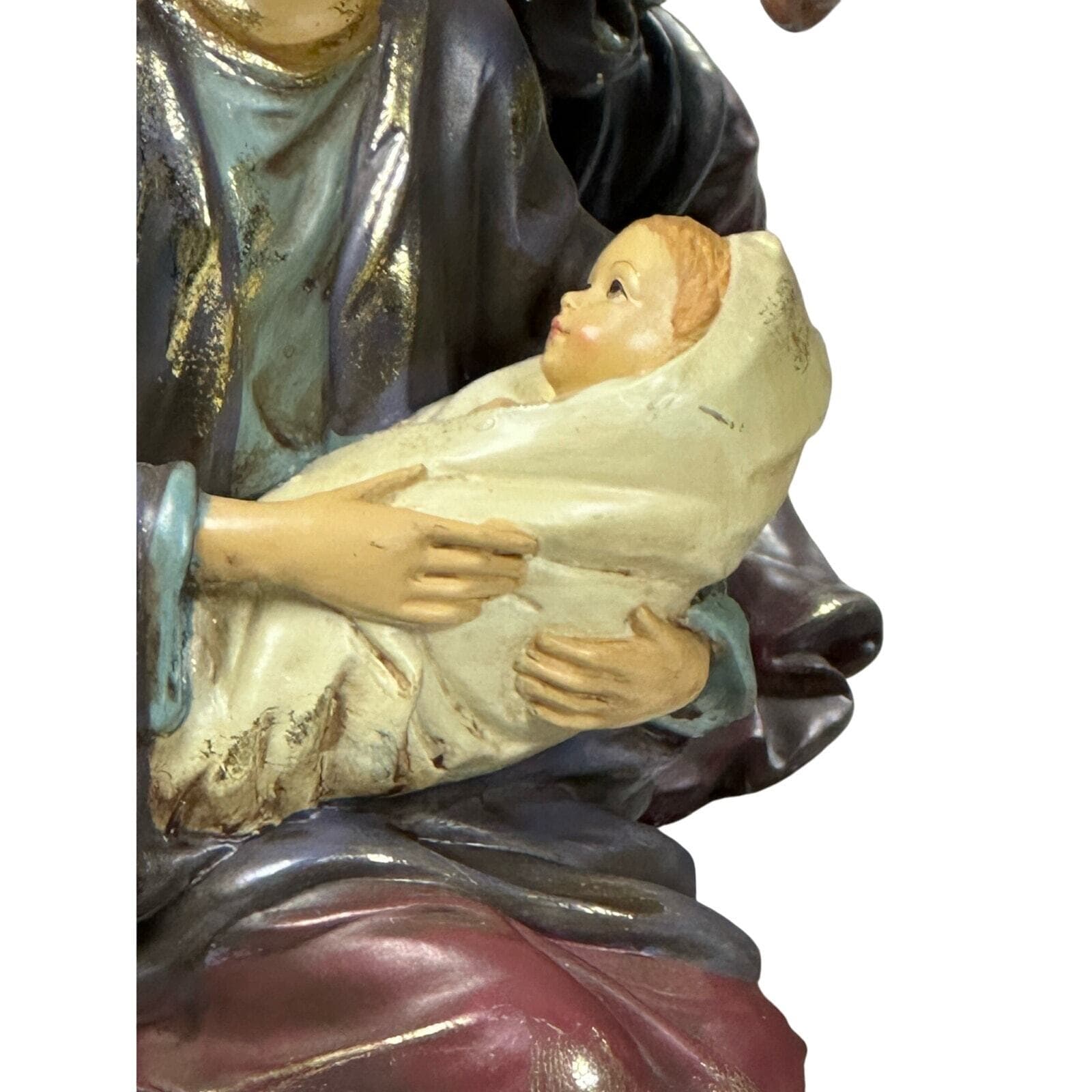 Holy Family Nativity Set Folding Mirror Screen Costco Art #529529 - Thumbnail 9