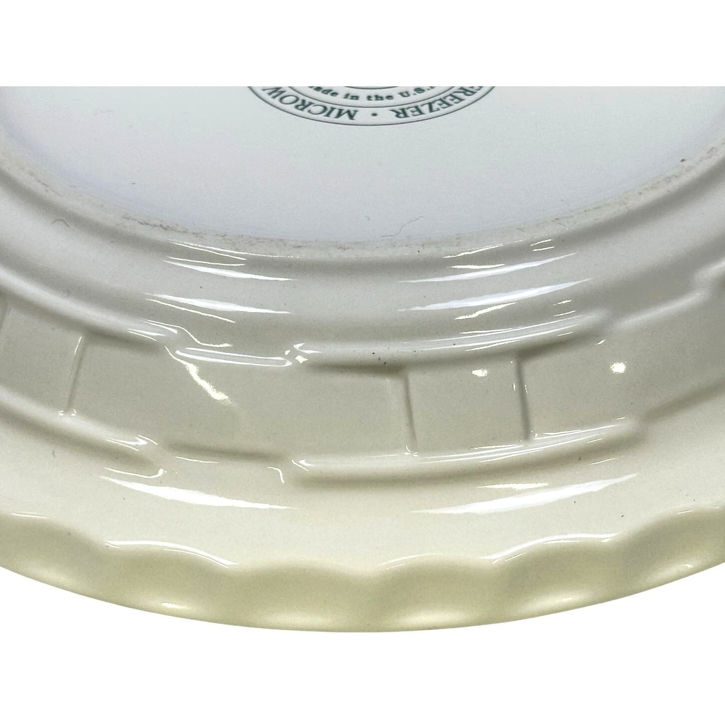 Longaberger Wrought Iron 2 Tier Pie Rack+2 IVORY Woven Traditions 10" Pie Plates - Thumbnail 4
