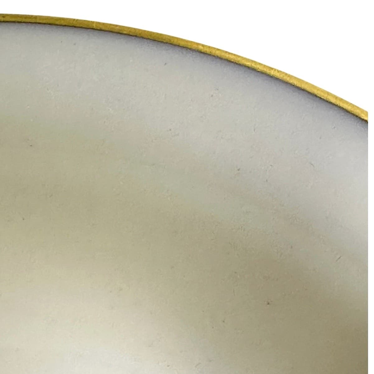 Lenox Porcelain Early 20th Century c. 1900-1930 Ivory Gold Rim 5 1/8" Bowl-Rare - Thumbnail 3