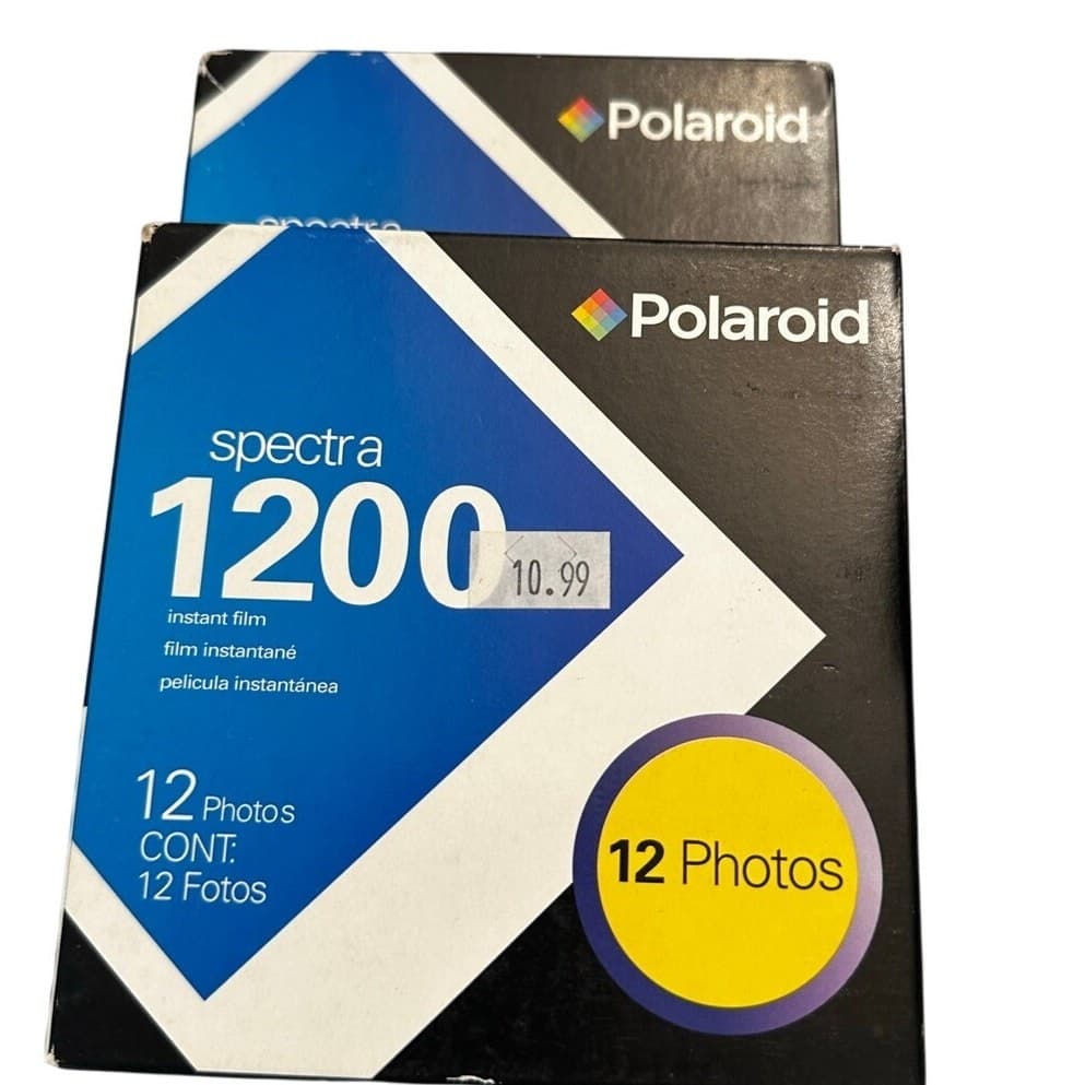 Polaroid Spectra System SE Vintage Instant Camera w/2 Packs of Film - Thumbnail 7