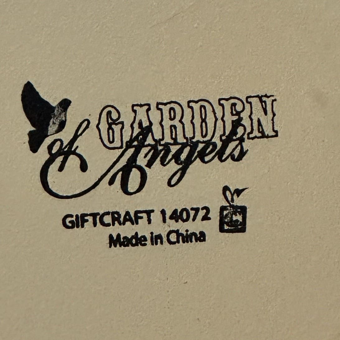Garden of Angels 16" Resin Angel with Dove Garden Display Statue/Sculpture - Thumbnail 7