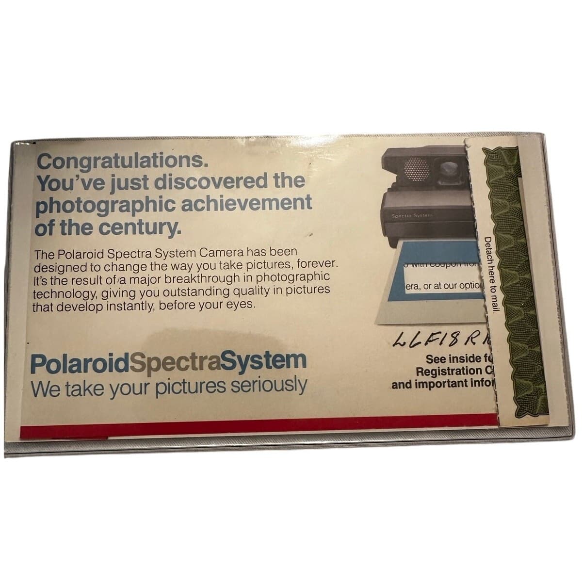 Polaroid Spectra System SE Vintage Instant Camera w/2 Packs of Film - Thumbnail 11