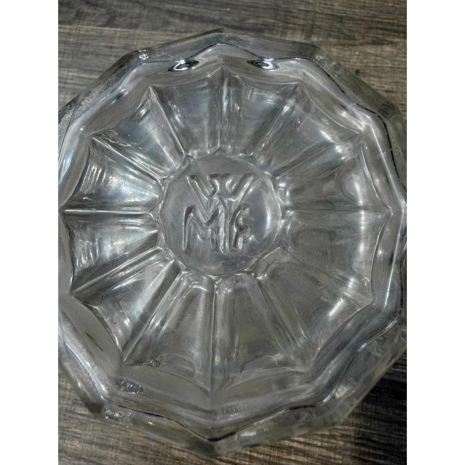 WMF Clear Glass Vintage 5.75" Pedestal Mugs Footed Tankards Barware -Set of 4 - Thumbnail 10