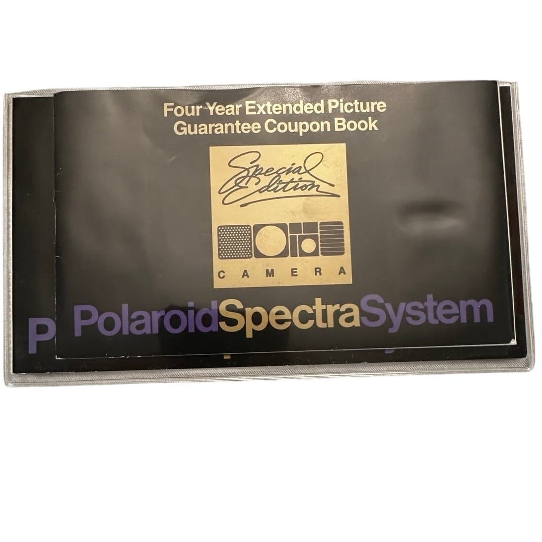Polaroid Spectra System SE Vintage Instant Camera w/2 Packs of Film - Thumbnail 12