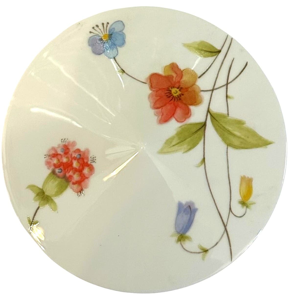 Mikasa Bone China Japan 1974-1996 Retired 'Just Flowers' Creamer/Sugar Bowl Set - Thumbnail 6