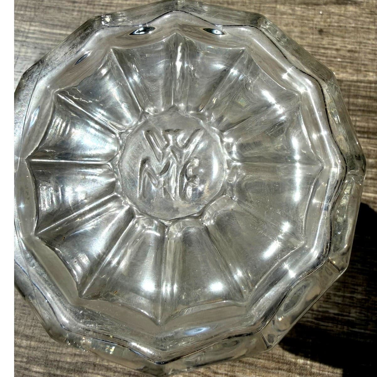 WMF Clear Glass Vintage 5.75" Pedestal Mugs Footed Tankards Barware -Set of 4 - Thumbnail 7