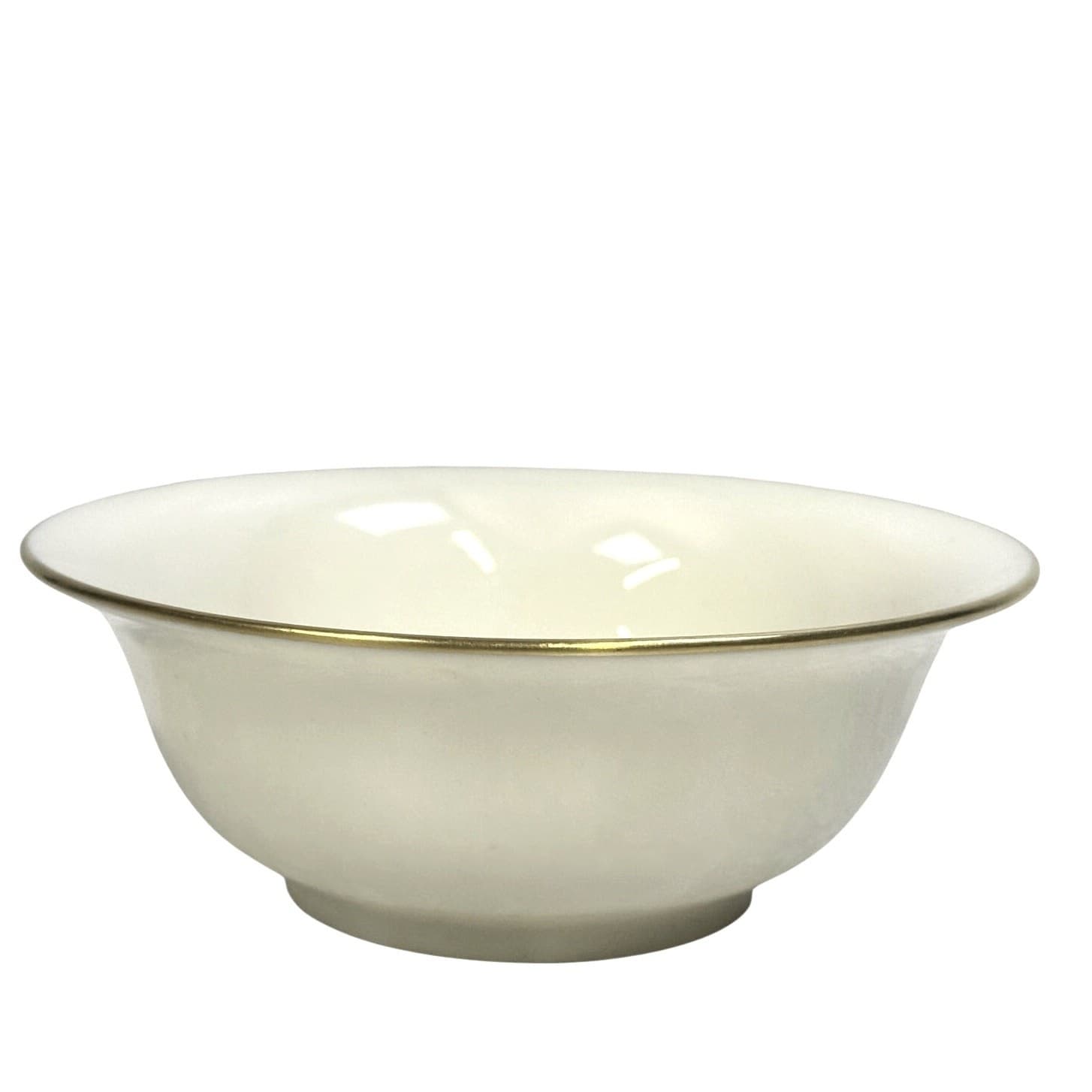 Lenox Porcelain Early 20th Century c. 1900-1930 Ivory Gold Rim 5 1/8" Bowl-Rare