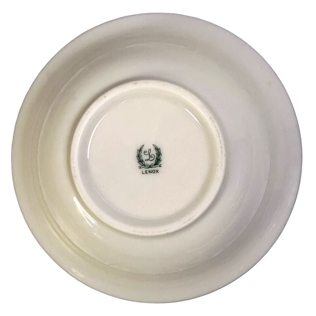 Lenox Porcelain Early 20th Century c. 1900-1930 Ivory Gold Rim 5 1/8" Bowl-Rare - Thumbnail 4