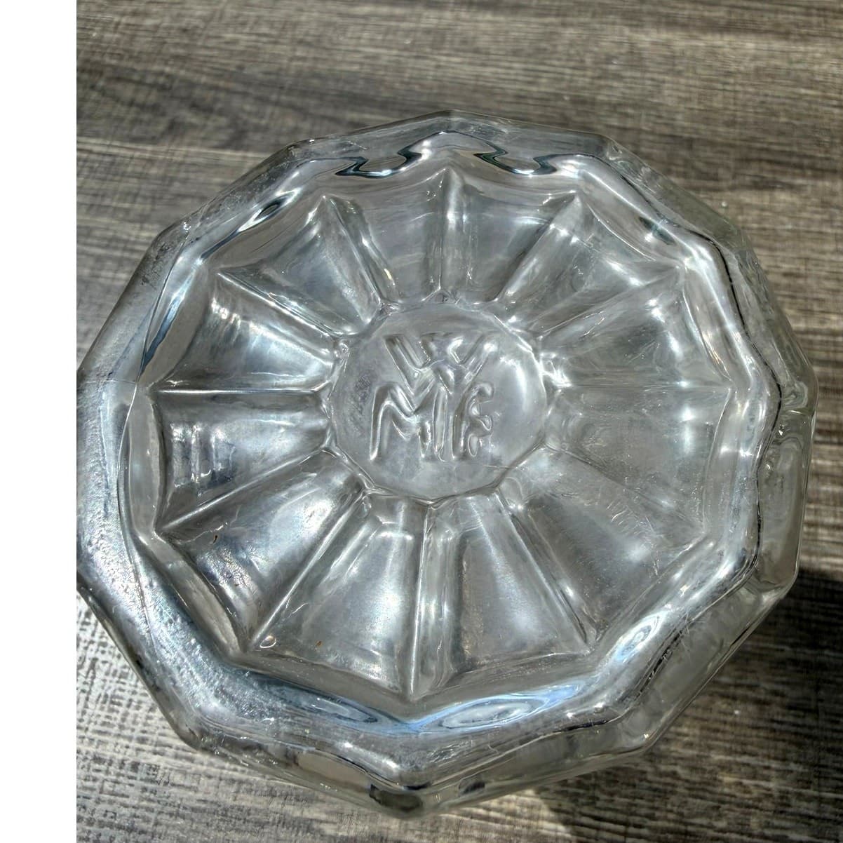 WMF Clear Glass Vintage 5.75" Pedestal Mugs Footed Tankards Barware -Set of 4 - Thumbnail 9