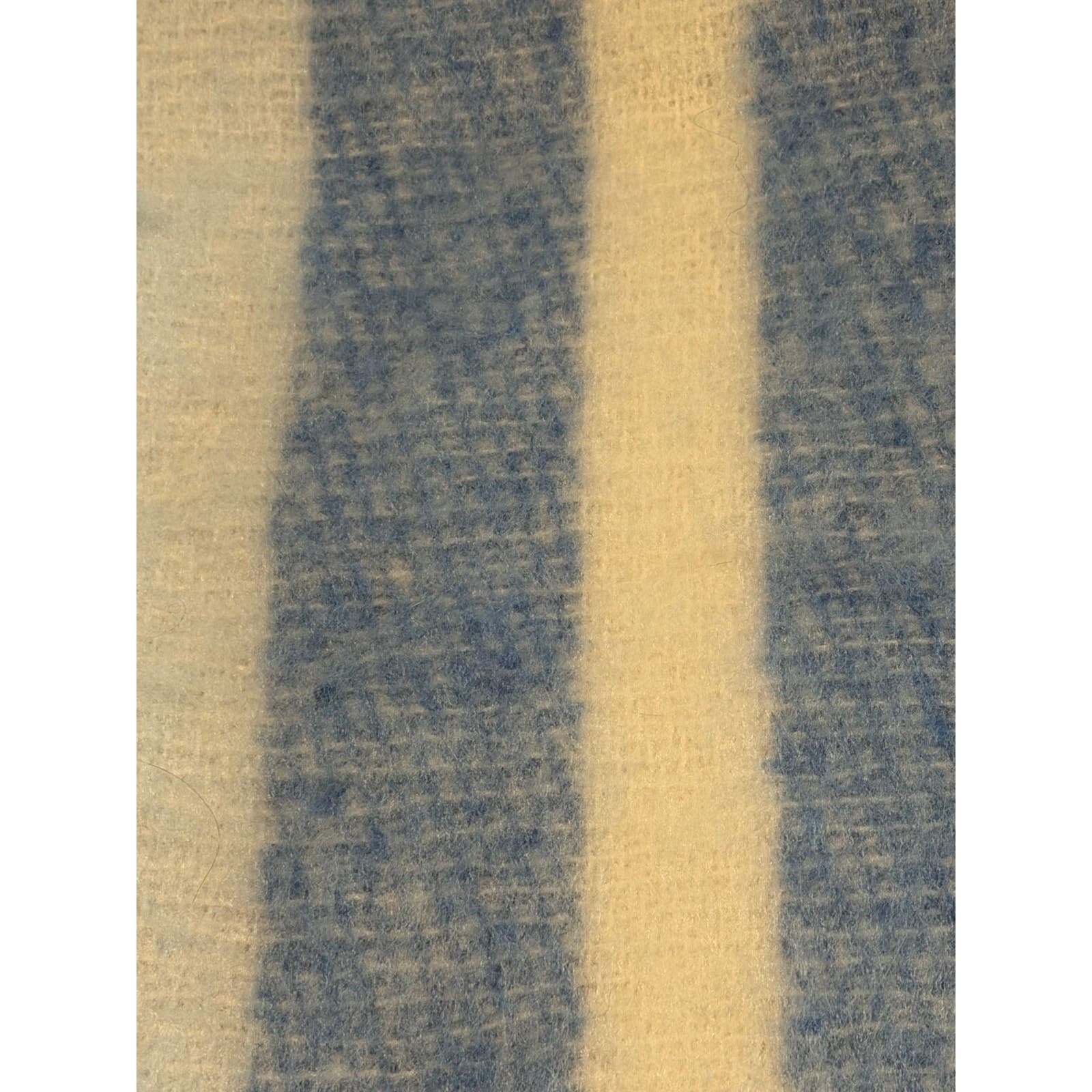 Shiraleah Chicago Pastel Blue White Fringe Boho Shawl Wrap Coastal Cottagecore - Thumbnail 5