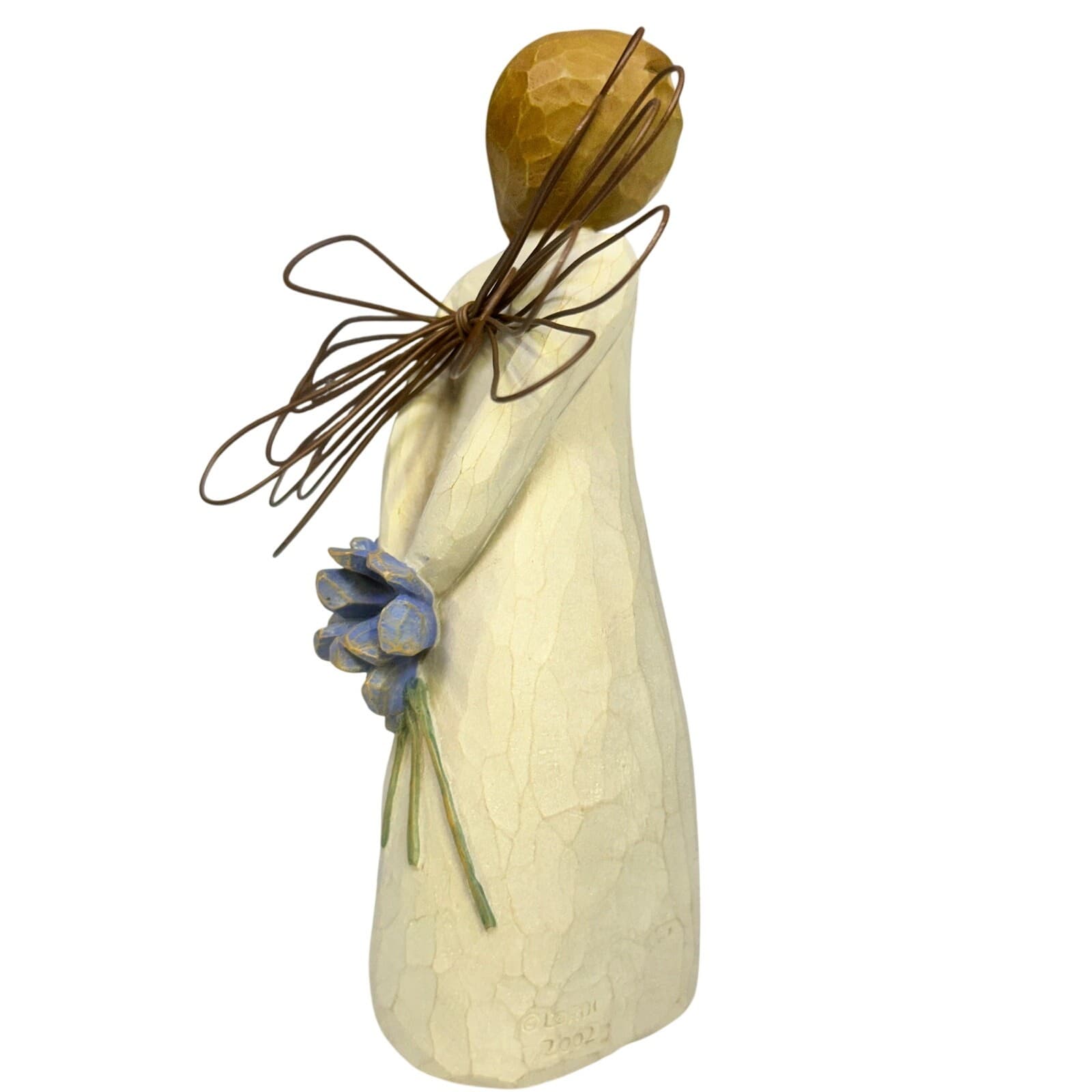 Willow Tree 'Thank You' Susan Lordi Demdaco 2002 Angel Figurine - Thumbnail 4