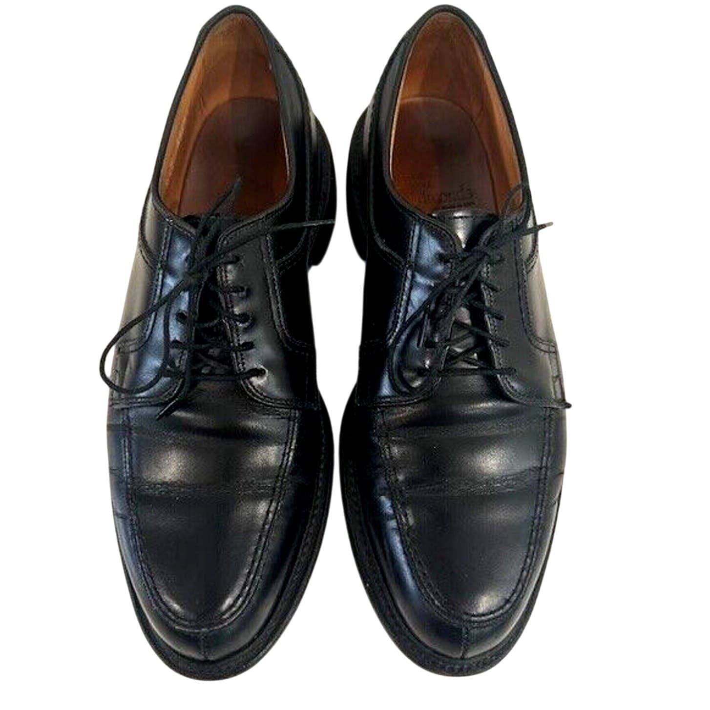 Allen Edmonds Norse 25673 Men's Black Leather Dress Shoes-Size 8D - Thumbnail 2