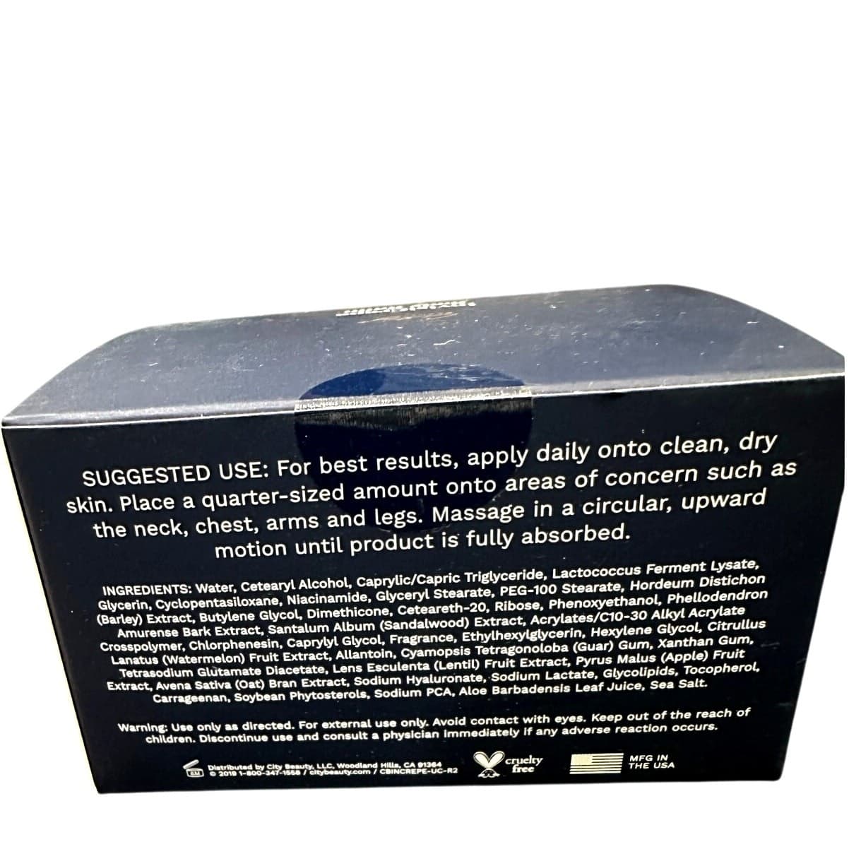 City Beauty 'InvisiCrepe Body Balm' Skin Firm Treatment 5oz/147ml-NEW Sealed - Thumbnail 5