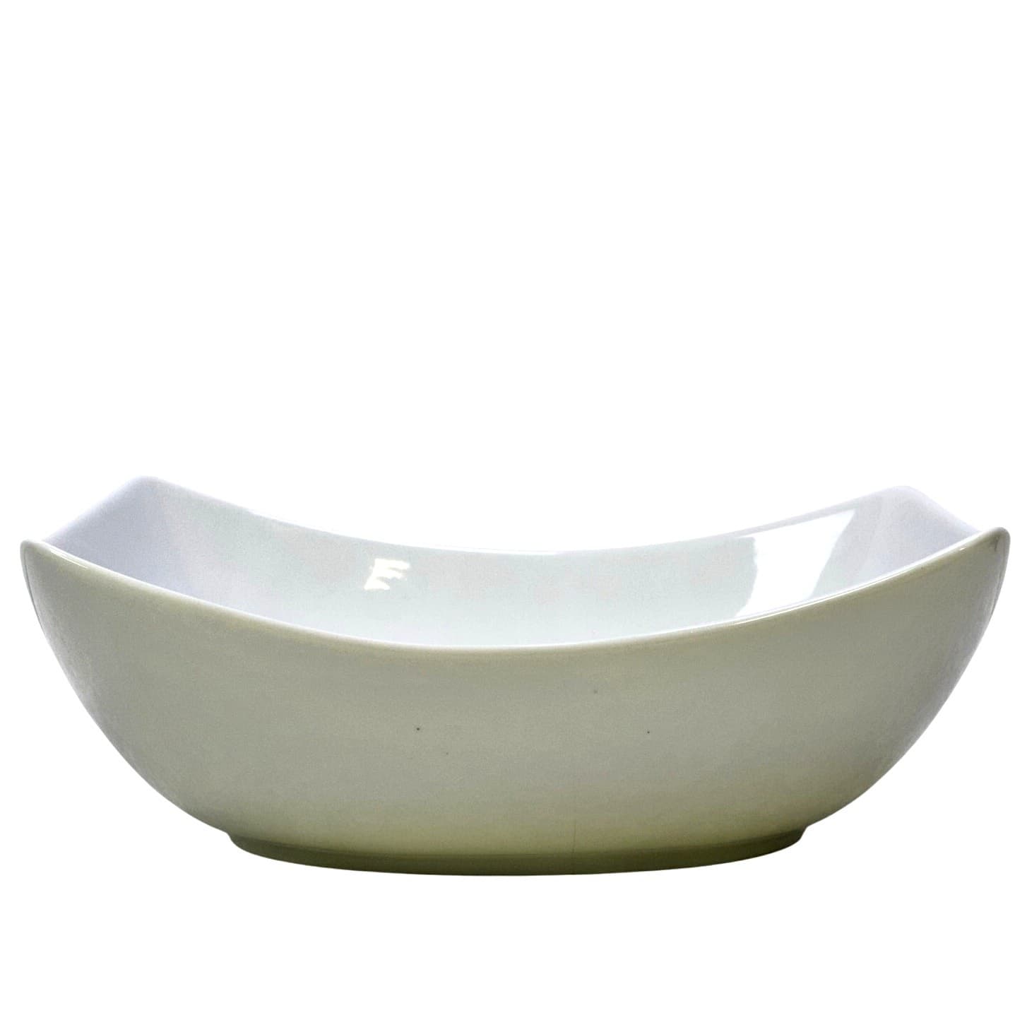 Fitz & Floyd Everyday White Large 11 x 8.5 Rectangular Porcelain Serving Bowl - Thumbnail 2