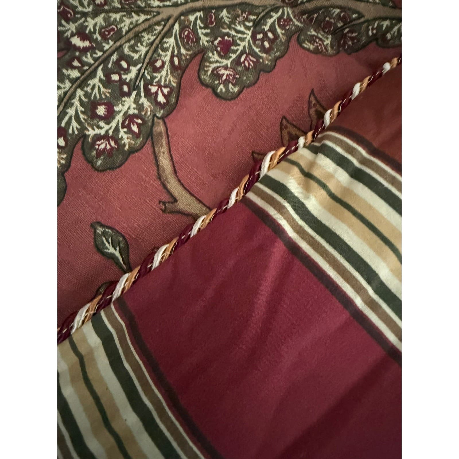 Raymond Waites 2003 Studio King Comforter Monkey Tropical Botanical Floral 4-PCS - Thumbnail 13