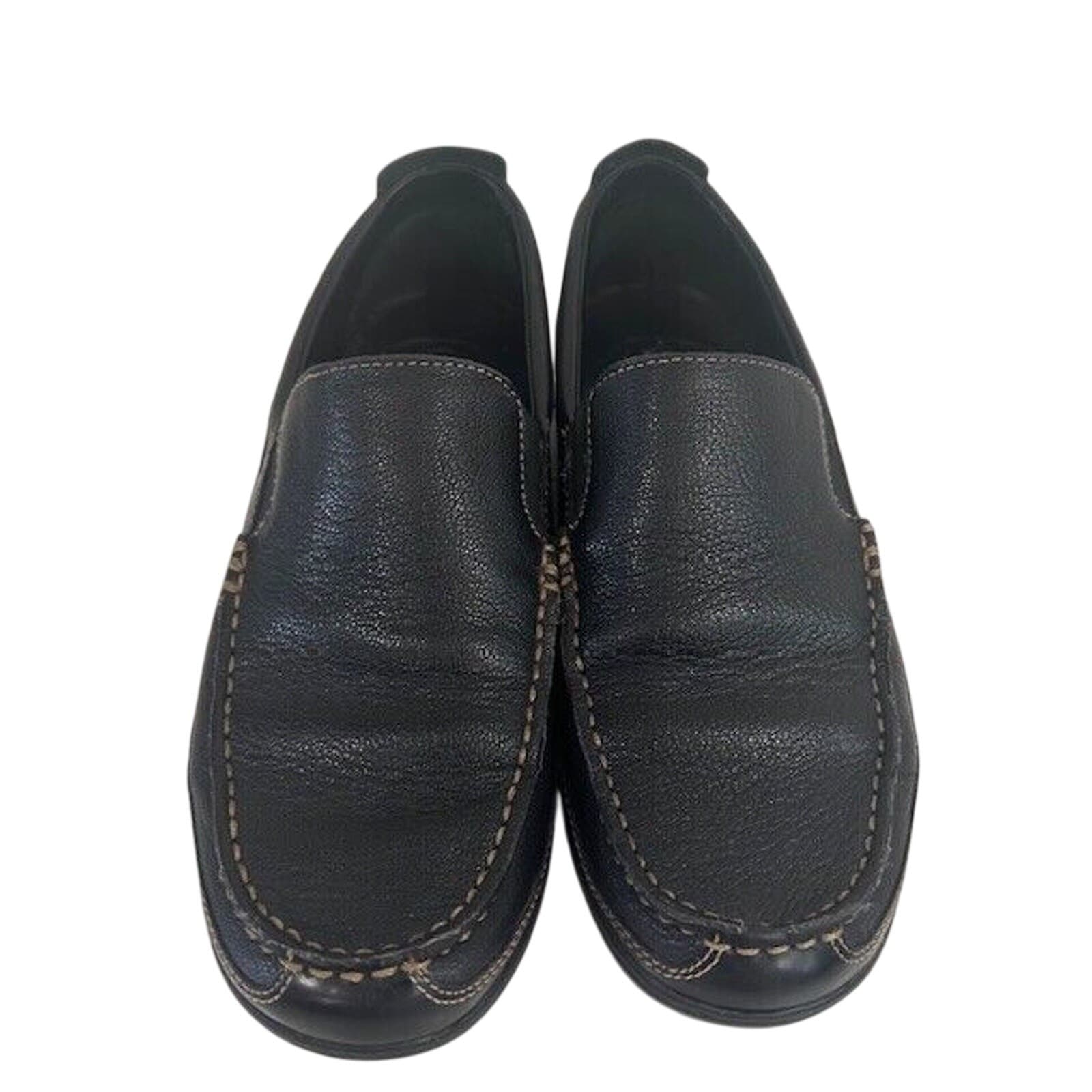 Cole Haan C03557 Men's Tucker Venetian Black Leather Loafers- Size 8M - Thumbnail 4