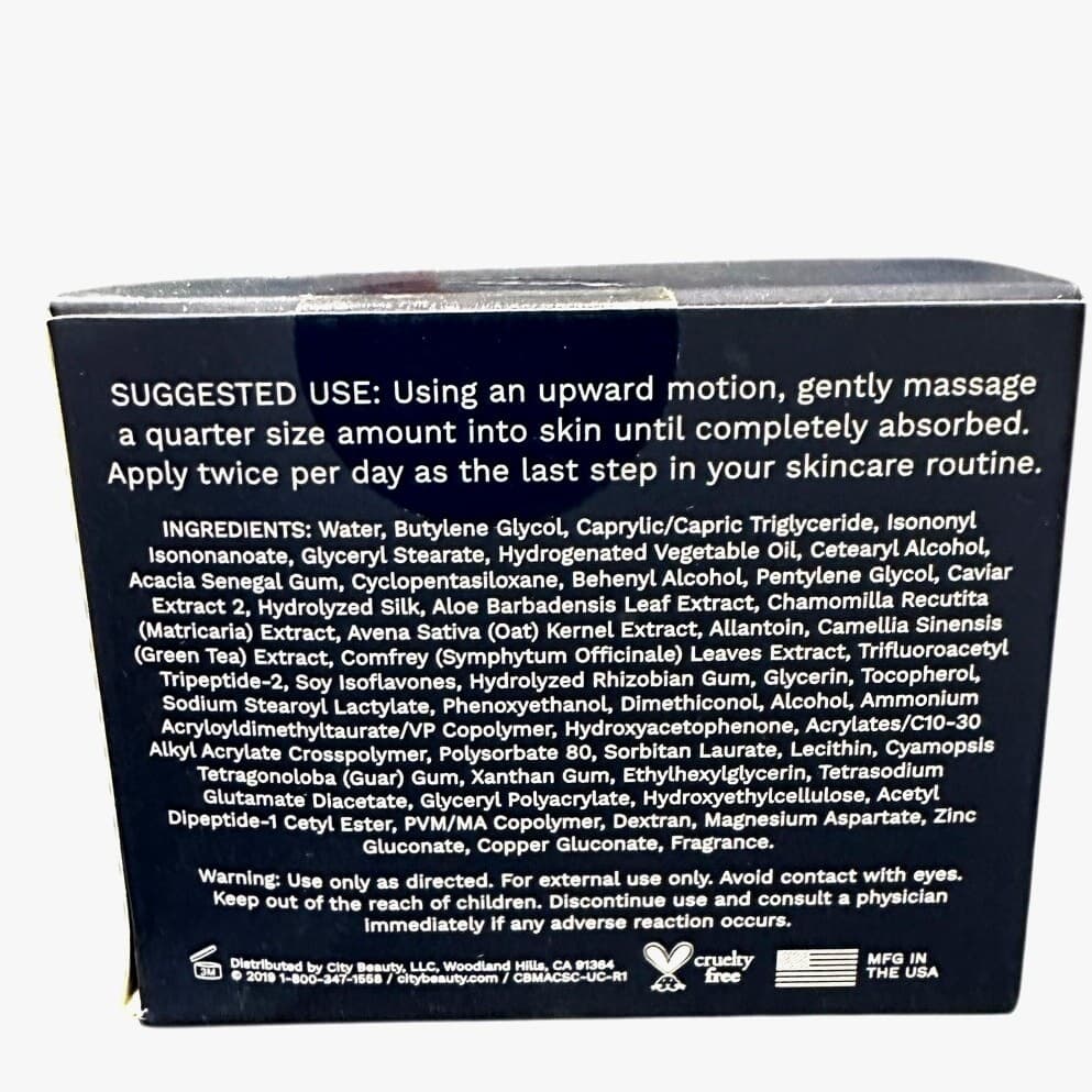 City Beauty Multi-Action Sculpting Cream Skin Treatment 1.69oz/50ml-NEW Sealed - Thumbnail 5