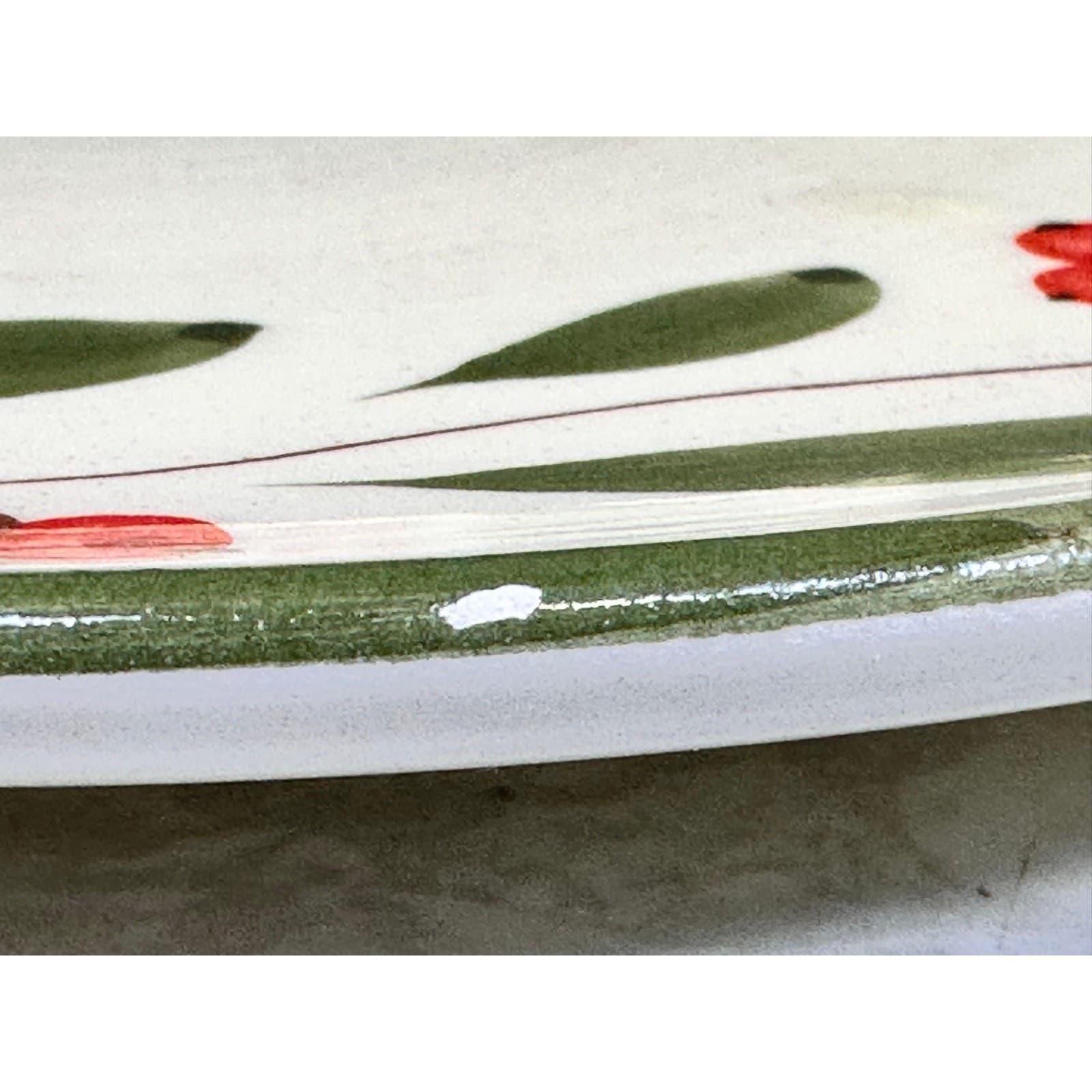 Crate and Barrel Retired 2008-2009 'Winterberry' Salad Plates-Rare-Set of 4 - Thumbnail 6