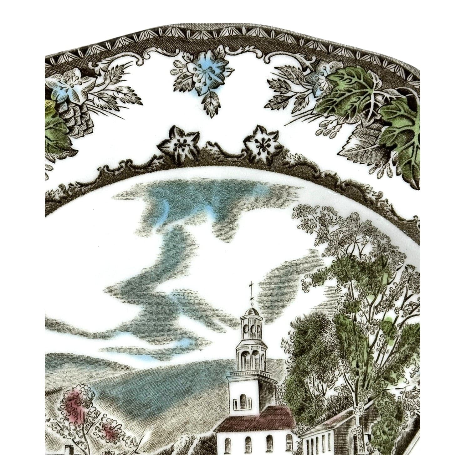 Johnson Bros Friendly Village England Village Green 2002 Collector Dinner Plate - Thumbnail 5