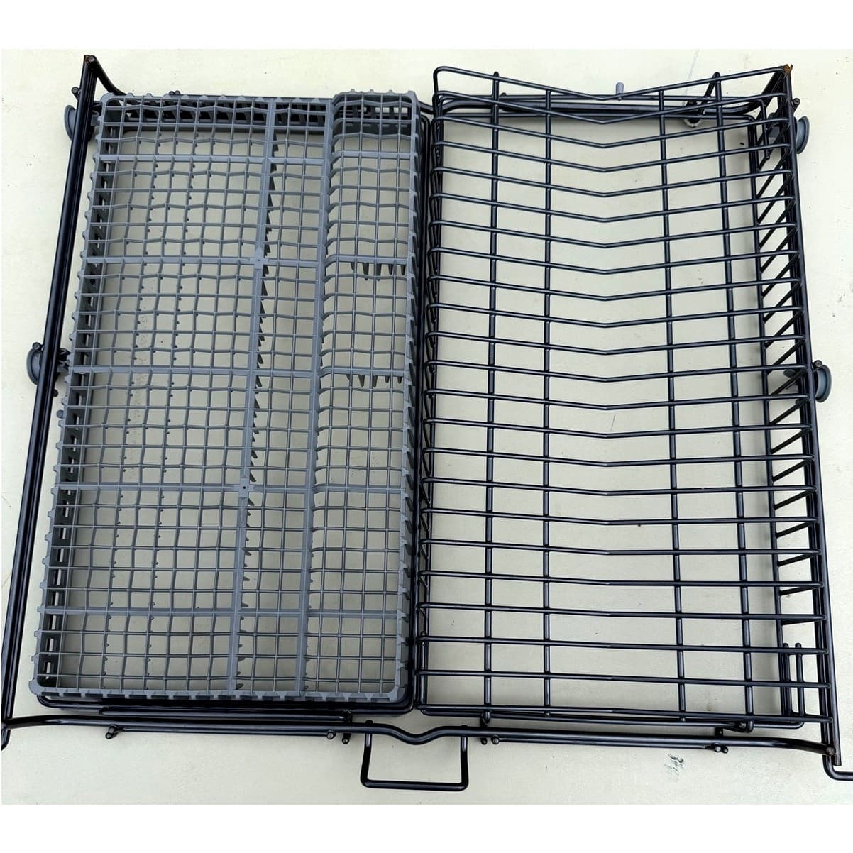 ASKO Dishwasher 3rd Rack Cutlery Tray OEM DBI675THXXLS.U Gray Silverware Rack - Thumbnail 6