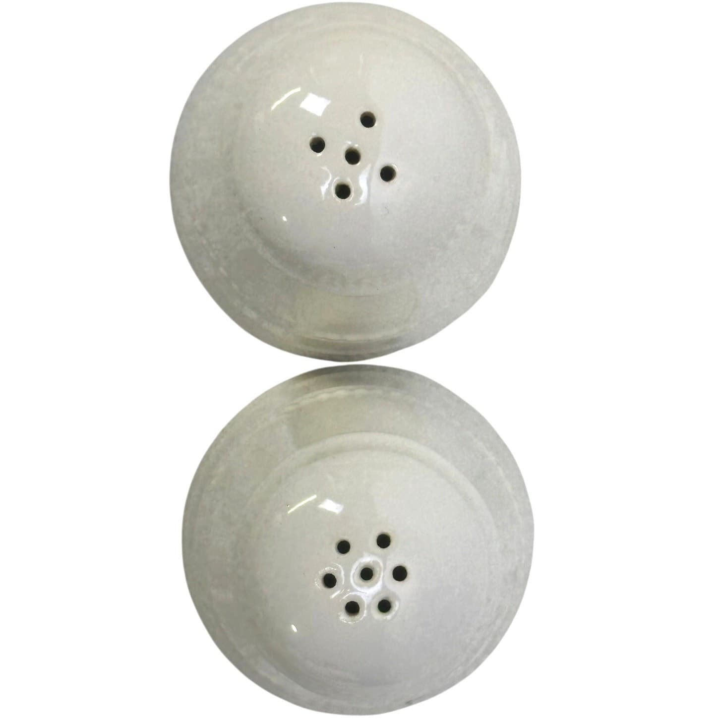 'Chantilly White Graphic' Studio Nova Embossed Salt and Pepper Shaker Set - Thumbnail 2