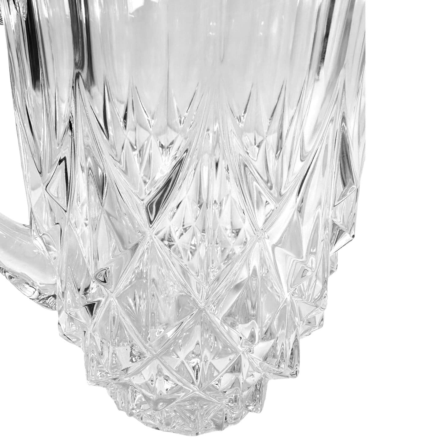 Val St Lambert Imperial 40 oz Signed Lead Crystal Pitcher Belgium-Stunning! - Thumbnail 8