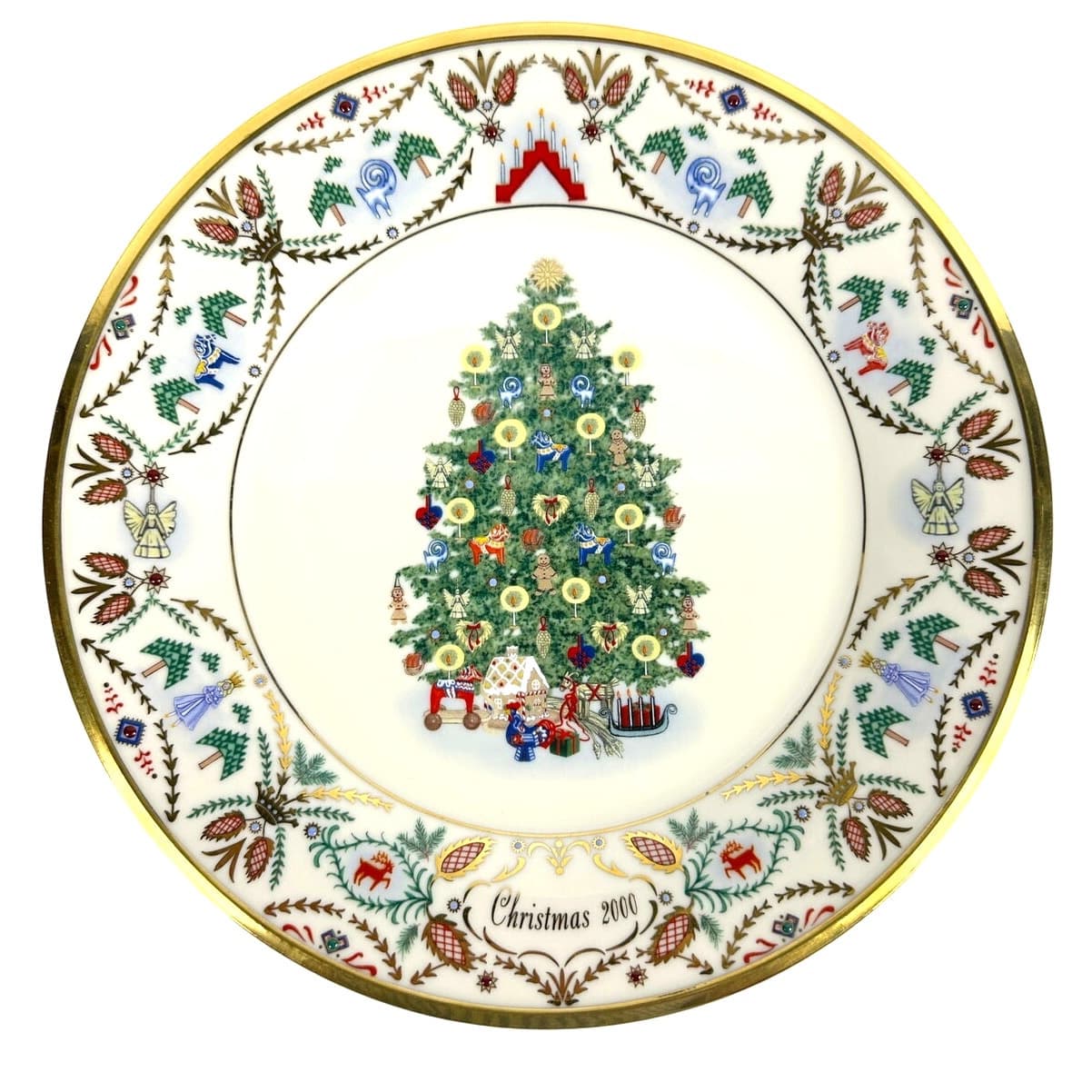 Lenox 2000 Christmas Trees Around the World Limited Edition Sweden-Pristine!