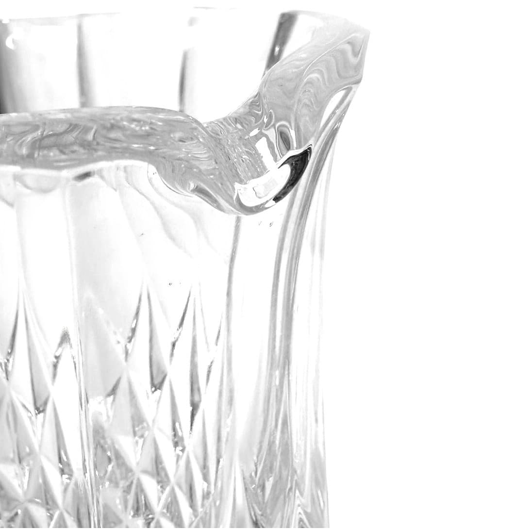 Val St Lambert Imperial 40 oz Signed Lead Crystal Pitcher Belgium-Stunning! - Thumbnail 9