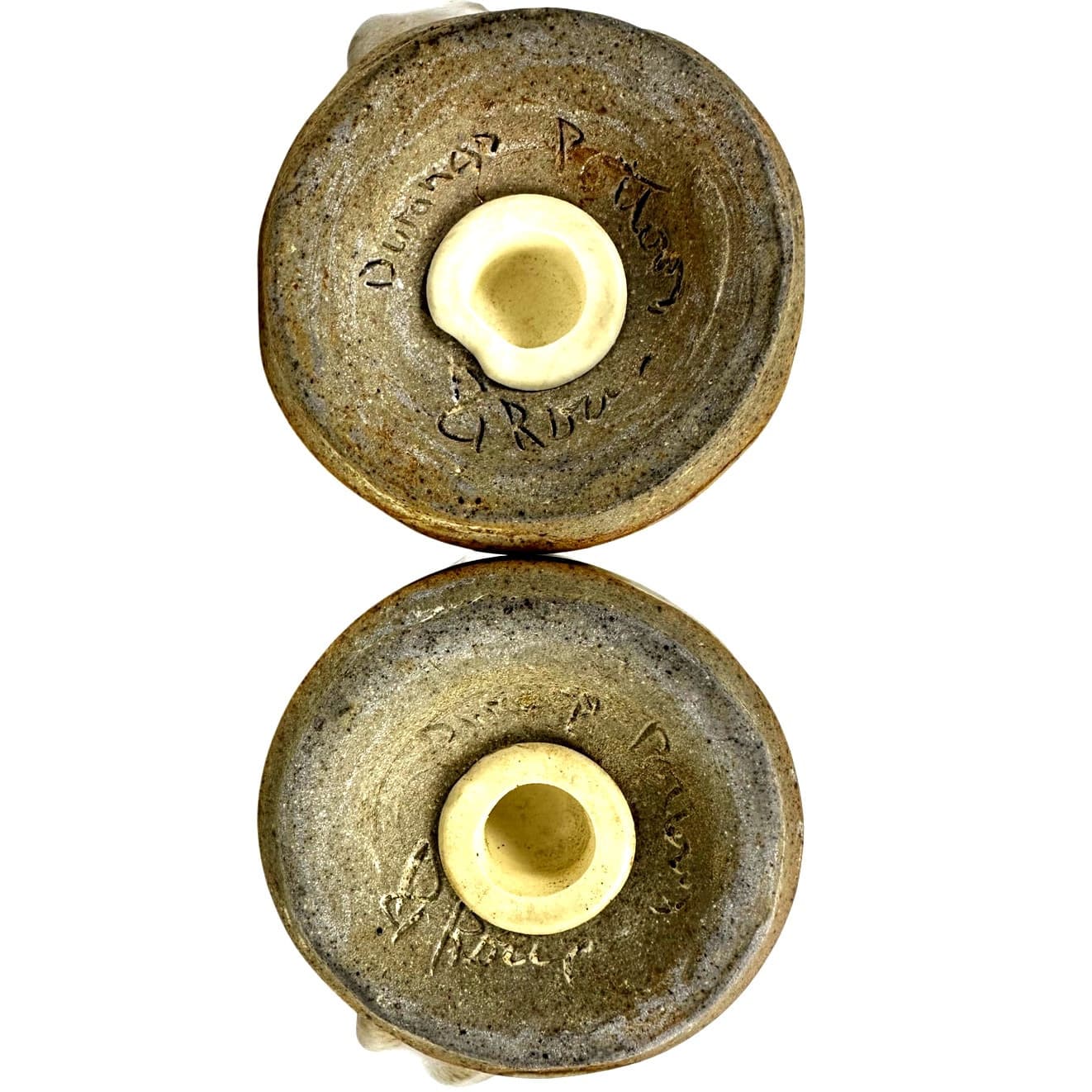 Durango Pottery Donna Rowe Signed Vintage 3D Pottery Salt and Pepper Shaker Set- - Thumbnail 7