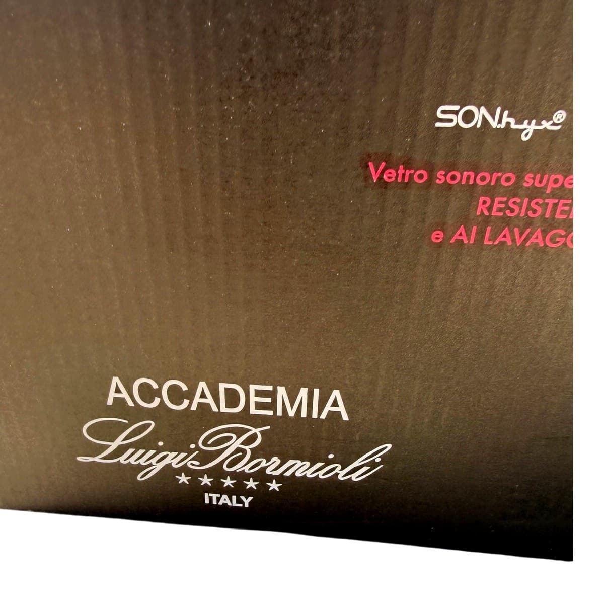 Luigi Bormioli Accademia Magnifico Small Wine Glasses Rotari Italy Set of 6 NIB - Thumbnail 10
