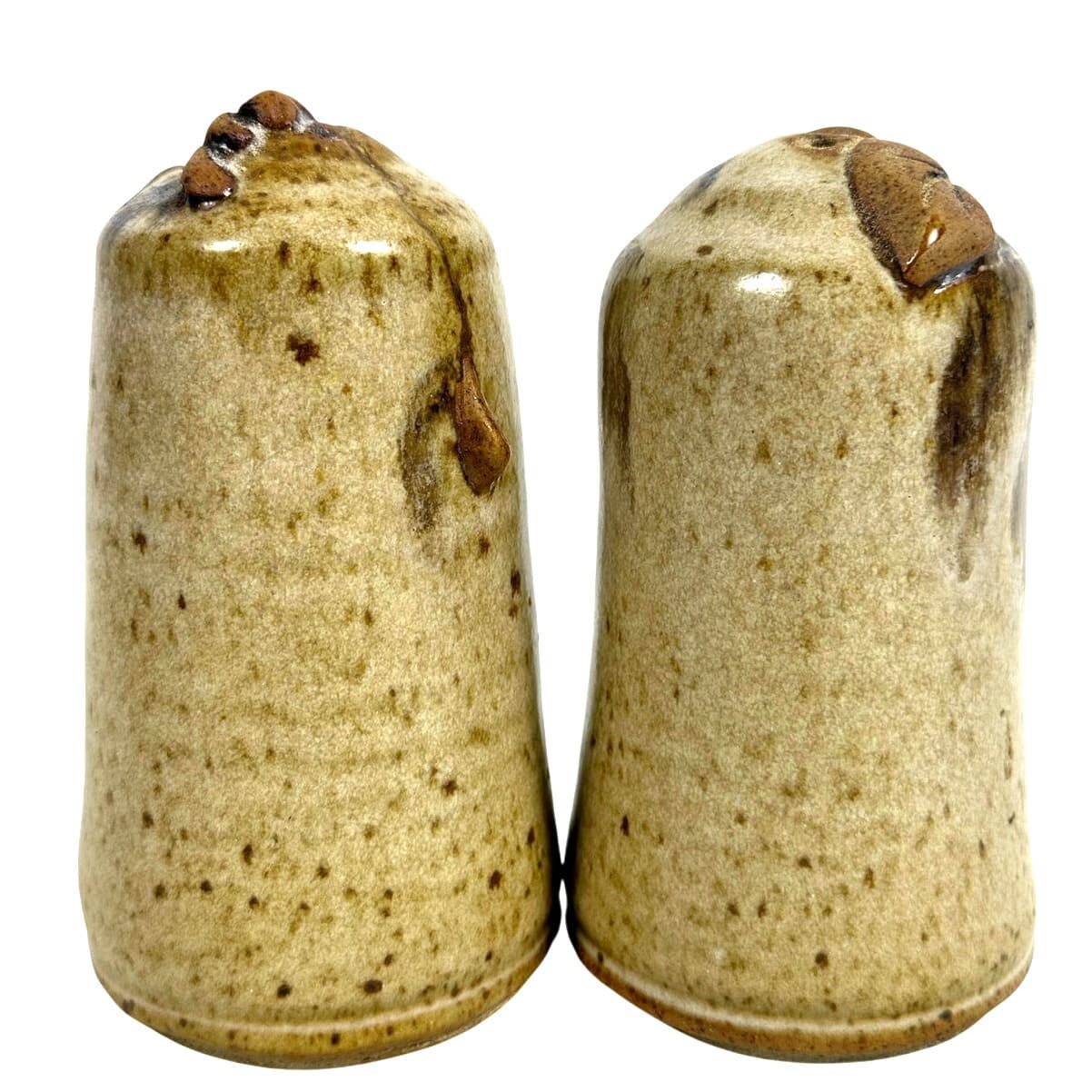 Durango Pottery Donna Rowe Signed Vintage 3D Pottery Salt and Pepper Shaker Set- - Thumbnail 4
