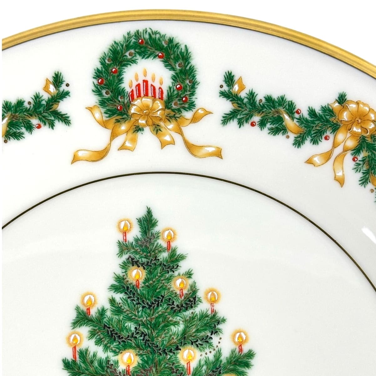 Lenox 1995 Christmas Trees Around the World Limited Edition Austria-Pristine! - Thumbnail 5