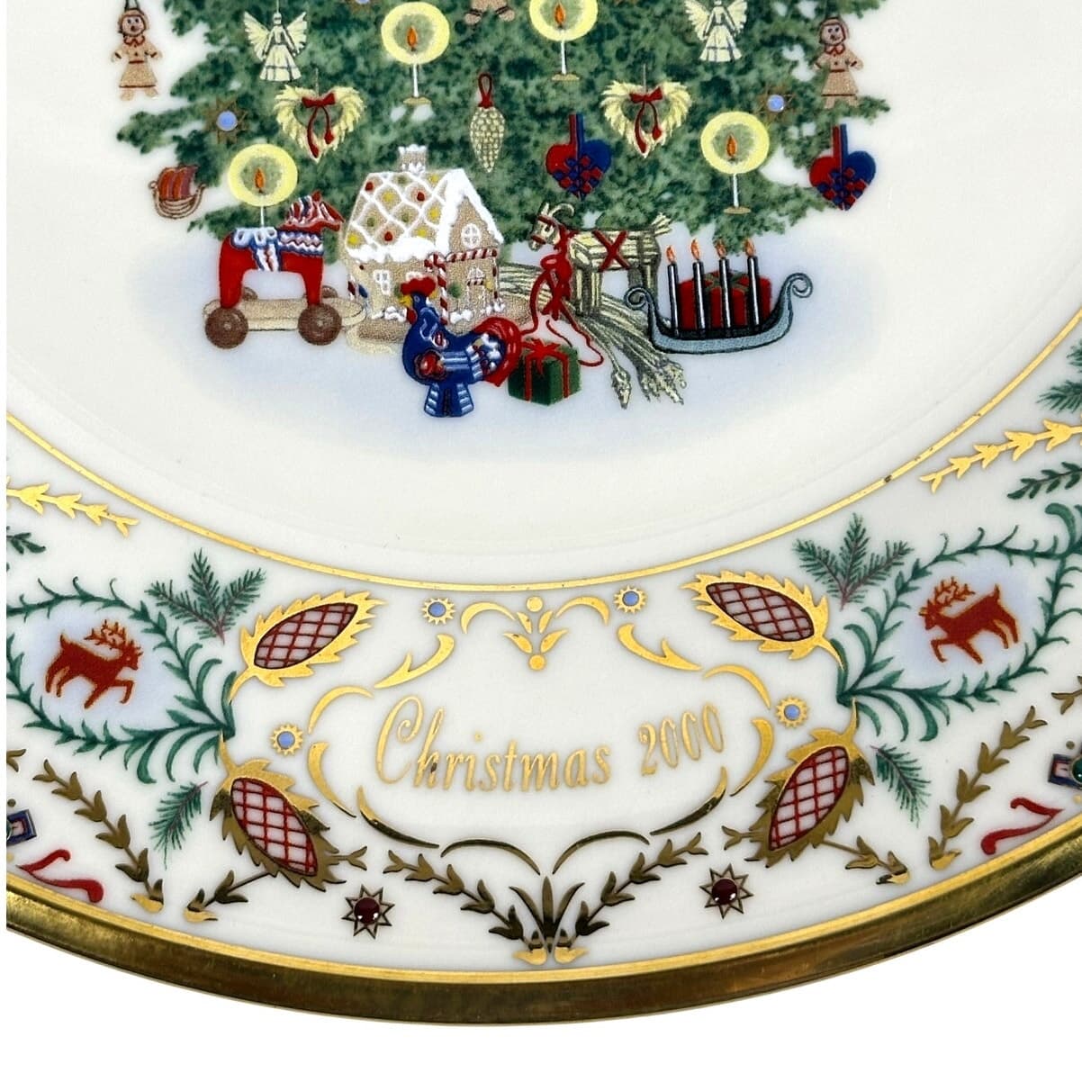 Lenox 2000 Christmas Trees Around the World Limited Edition Sweden-Pristine! - Thumbnail 2