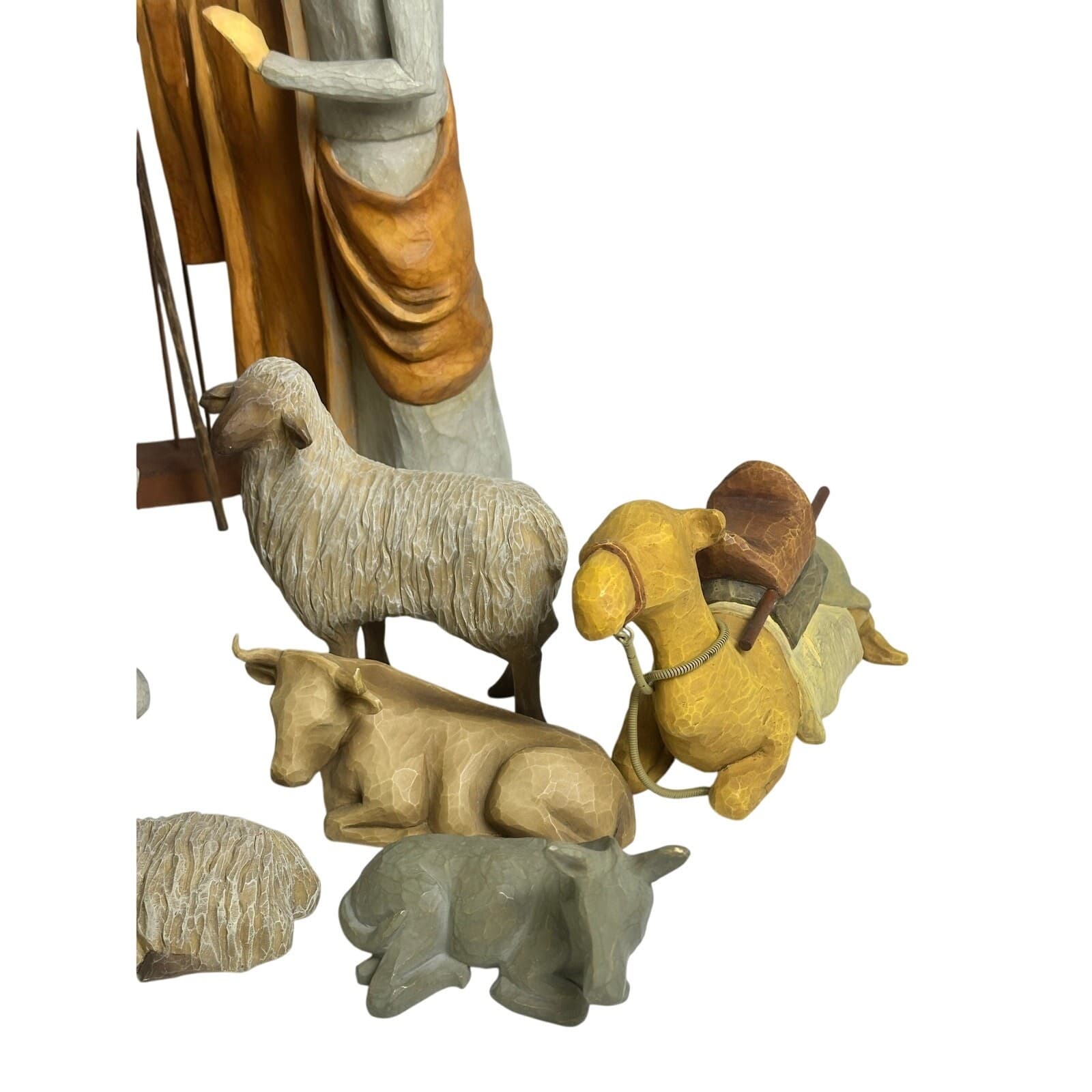 Willow Tree by Susan Lordi Rare 14-Piece Large 14.5" Tall Nativity Star Backdrop - Thumbnail 6