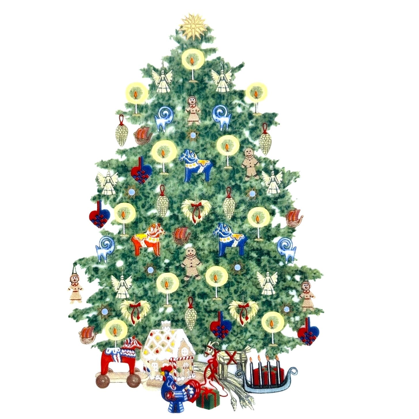 Lenox 2000 Christmas Trees Around the World Limited Edition Sweden-Pristine! - Thumbnail 3