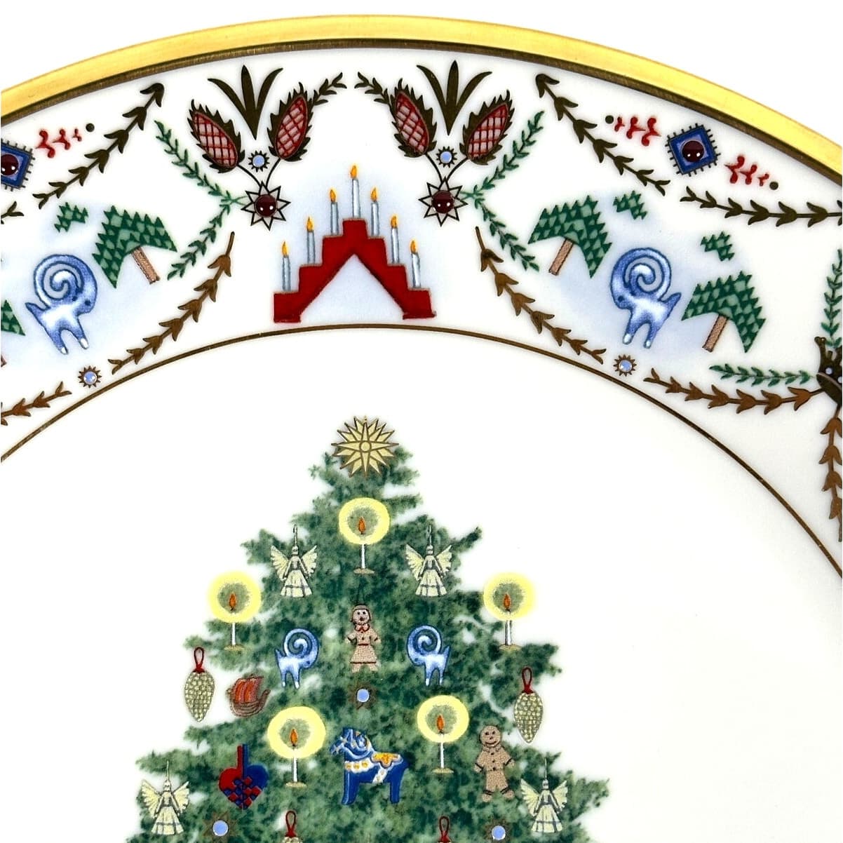 Lenox 2000 Christmas Trees Around the World Limited Edition Sweden-Pristine! - Thumbnail 5