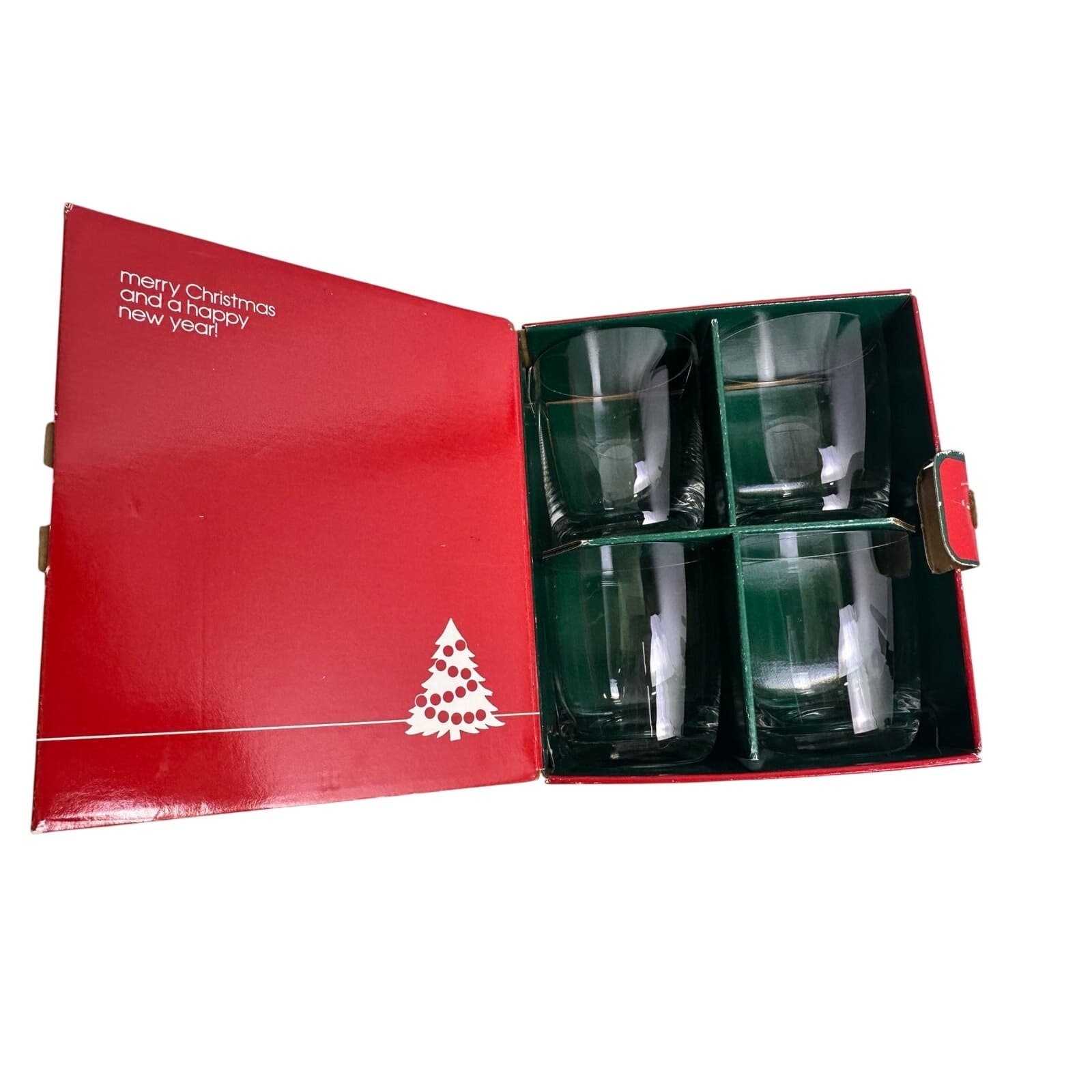 American Stemware Christmas on the Rocks Crystal Double Old Fashioned-Set of 4 - Thumbnail 2