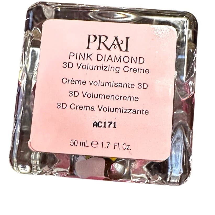 Prai Beauty Pink Diamond 3D Volumizing Creme 50 ml/1.7 oz-New-Sealed - Thumbnail 5