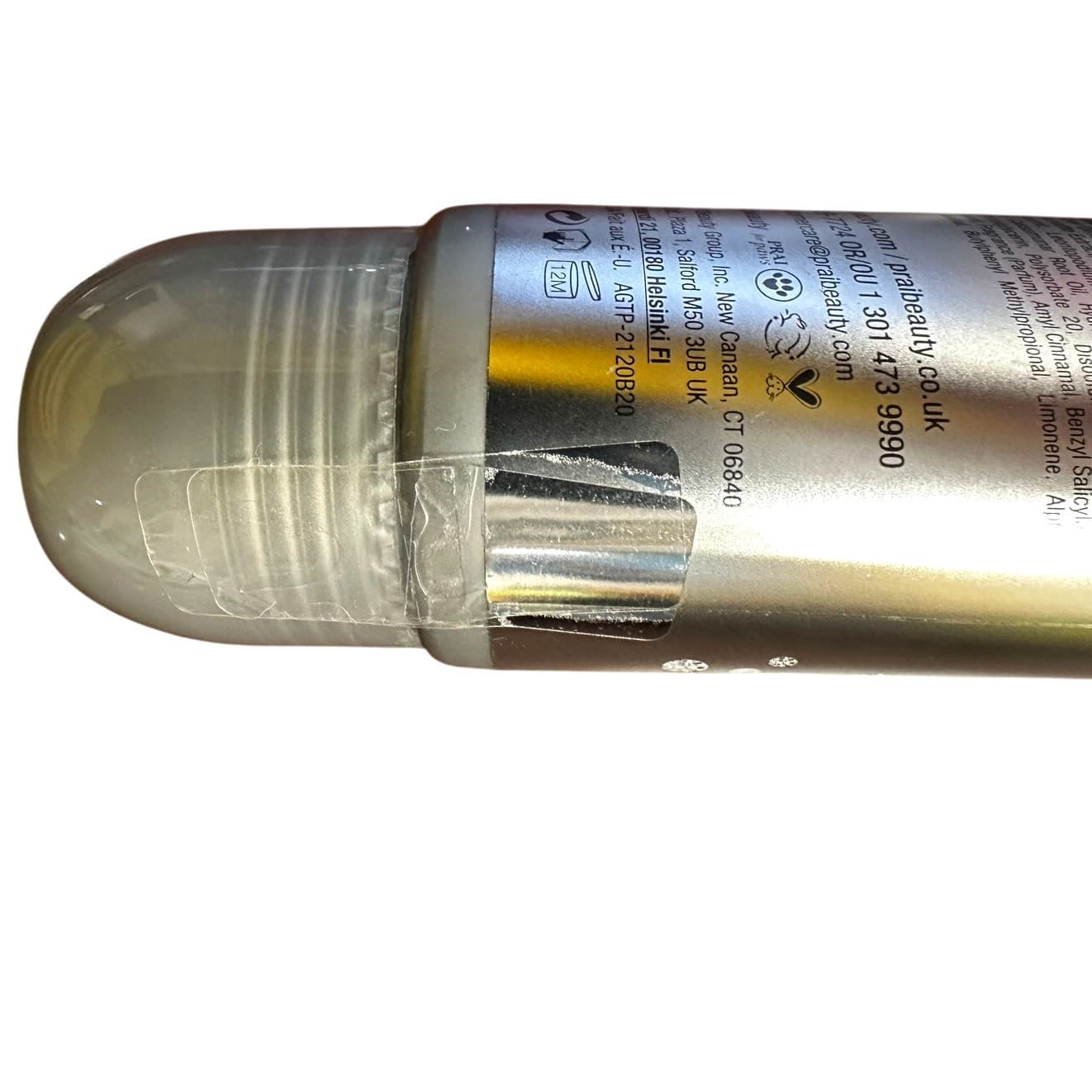 Prai Beauty Ageless Throat & Decolletage Serum 4 oz Tube Application-New-Sealed - Thumbnail 2