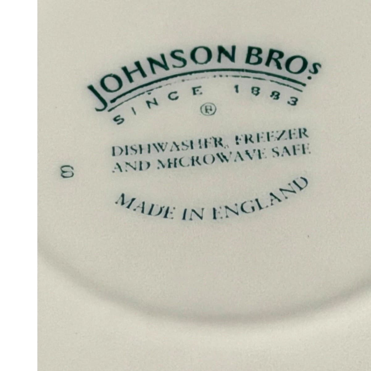 Johnson Bros Summer Chintz Tea Set 6 Cups 5 Saucers Sugar Creamer England - Thumbnail 7