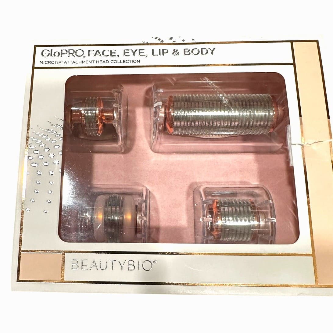 BeautyBio GloPRO Face Eye Lip Body Microtip Attachment Head Collection Kit-Set-4 - Thumbnail 3