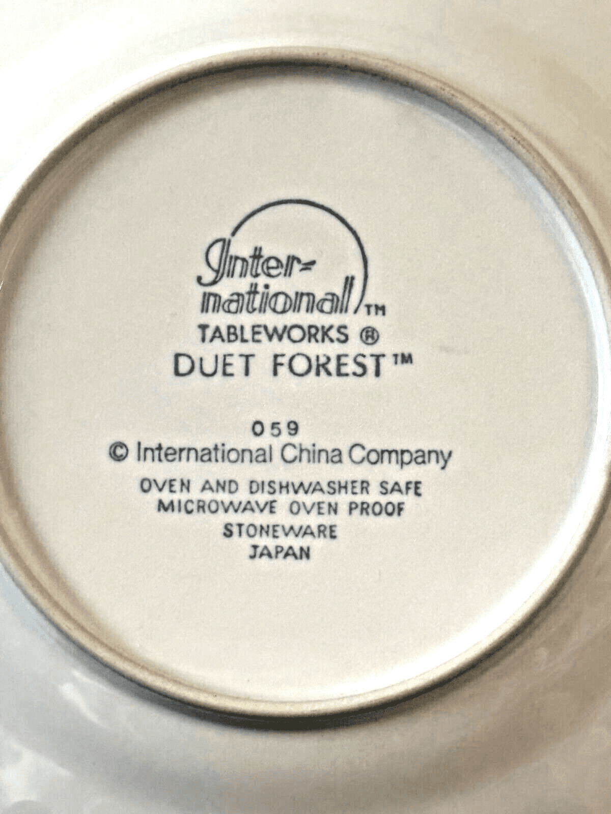 Duet Forest International Tableworks Stoneware Salad Plate 7.5" - Thumbnail 3